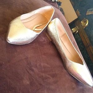 Simple Gold Flats